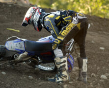 AUDETTE INJURED BADLY IN PRACTICE CRASH